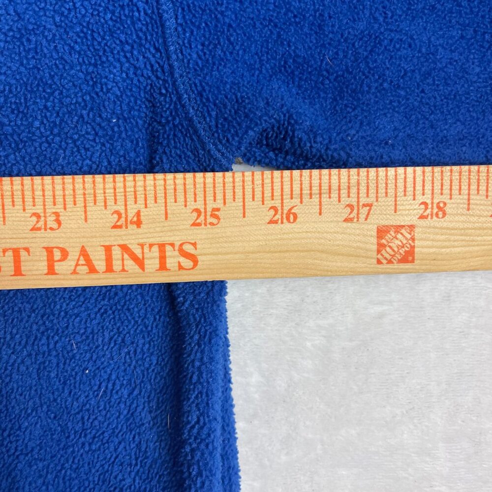 Big Dogs Men's Blue Pullover Fleece Quarter Zip Sweater Size XL - Picture 3 of 5
